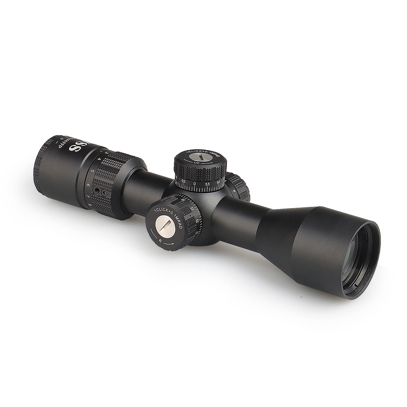 YSS 3-12X44 FFP Riflescope with Long Eye Relief & MIL-DOT Reticle
