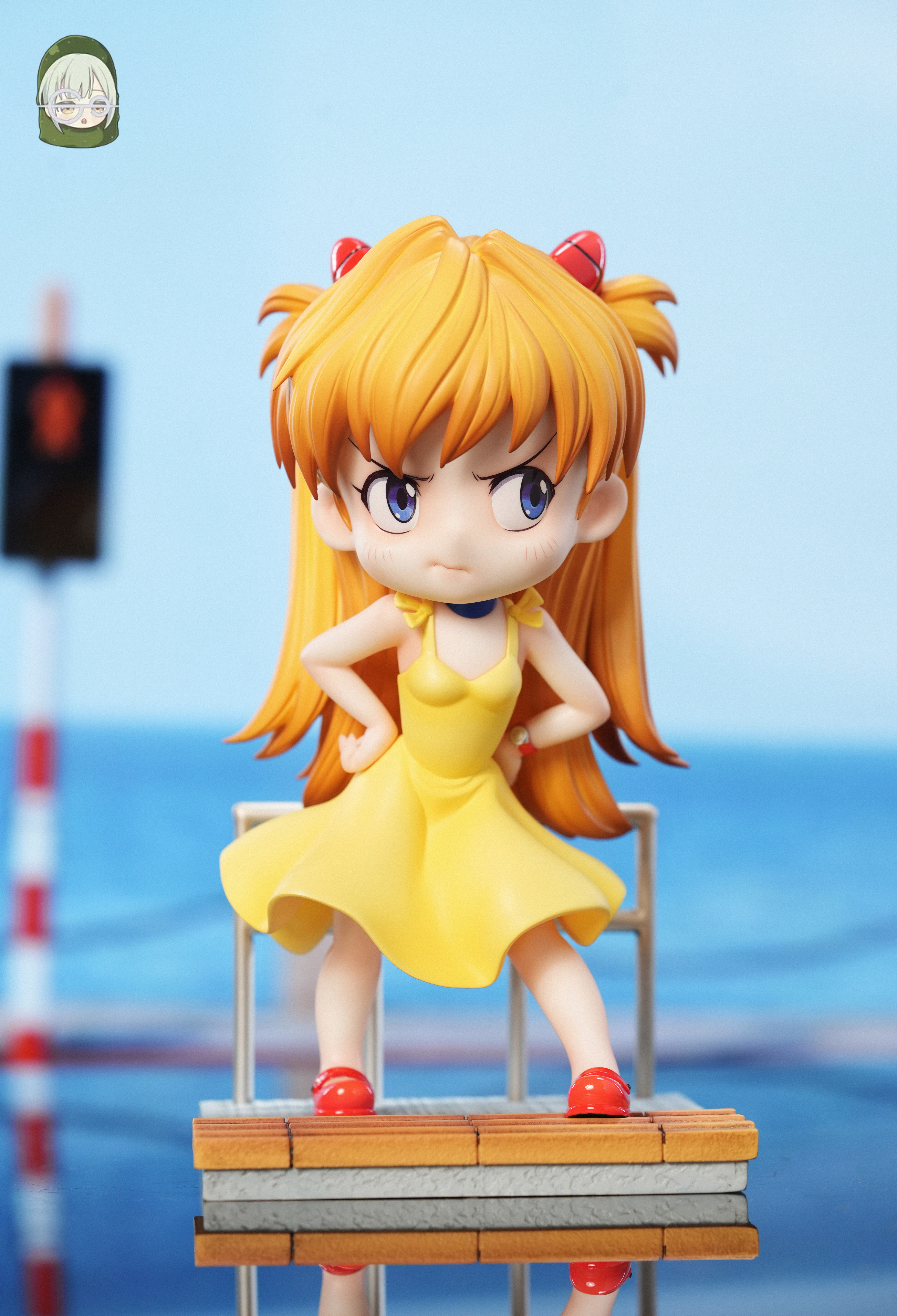 Hera Studio - (EVA) Neon Genesis EVAngelion - Chibi Asuka Statue(GK)-