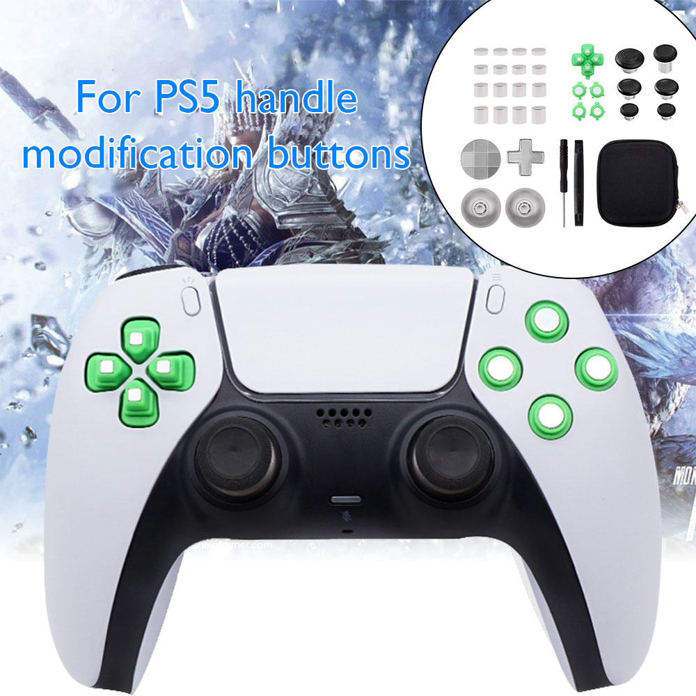 

Replacement D-Pad Trigger Buttons Screwdriver Kits for PS5 Controller Parts, 3pcs kit, 501 Original