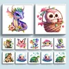 (Multi-Style) Animal - 18CT Stamped Cross Stitch 20*20cm/7.87*7.87in