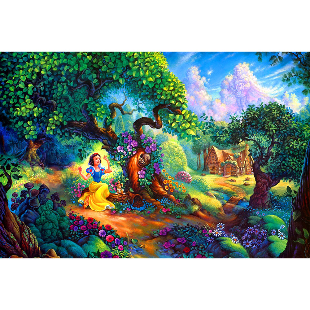

Woods Snow White - 1000 Pieces Jigsaw Puzzle, 501 Original