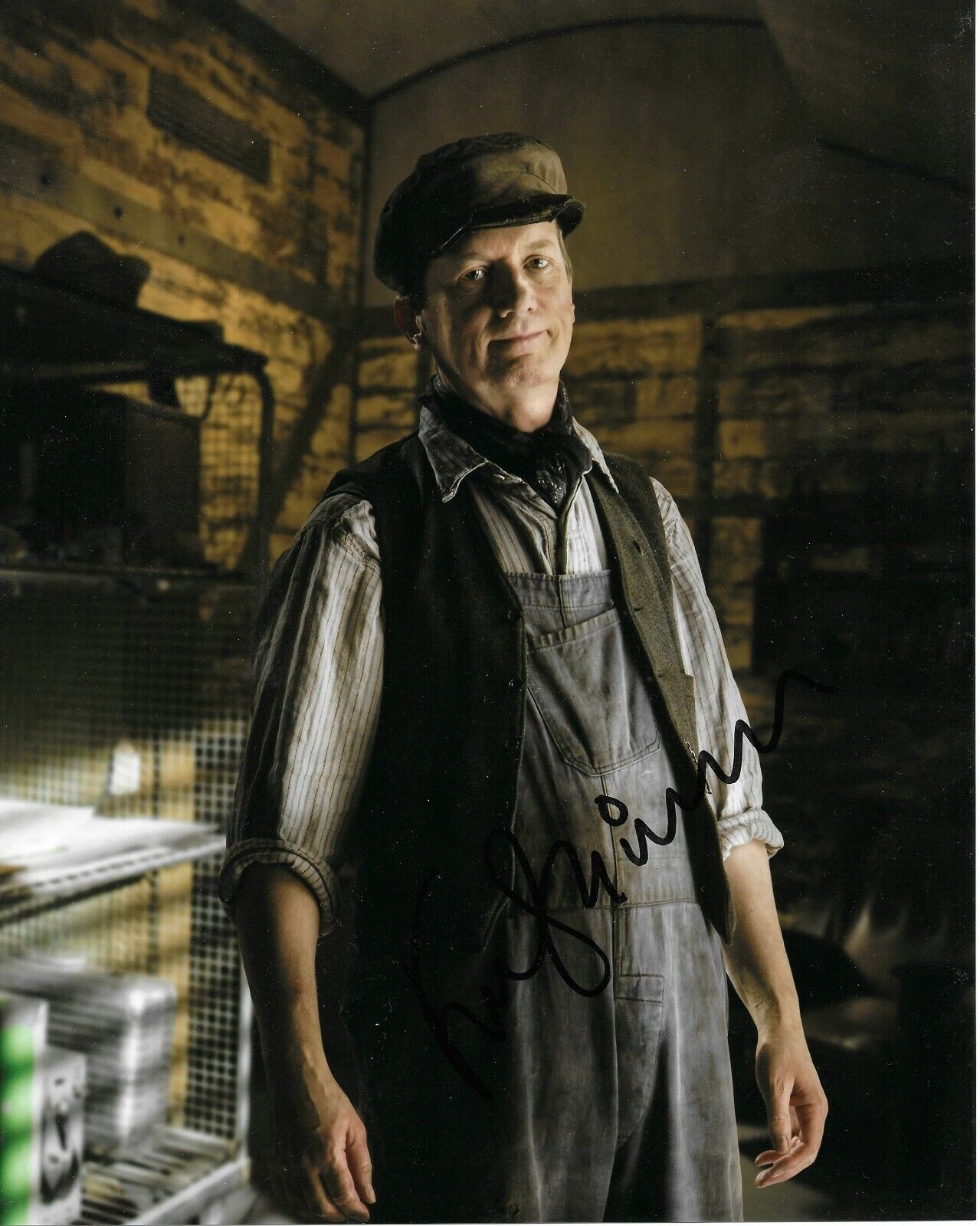 Frank Skinner autograph signed Dr Who Photo Poster painting