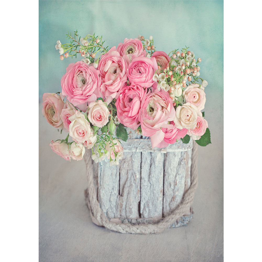 

Eustoma Flowers - Round Drill Diamond Painting - 30*40CM, 501 Original