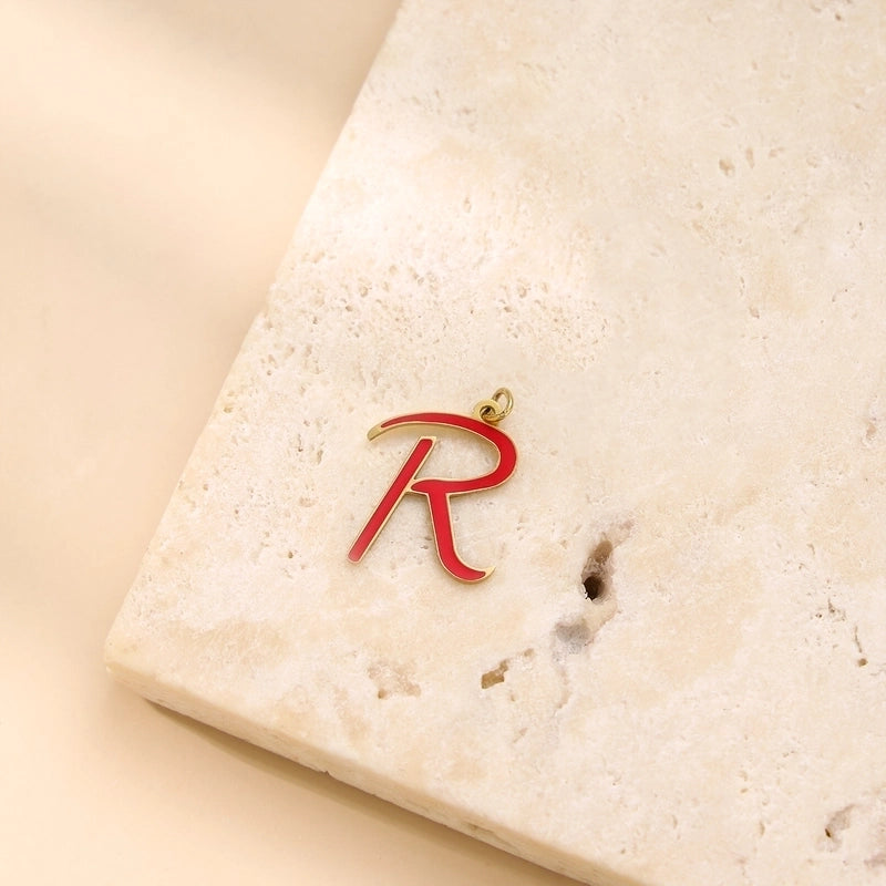 1 Piece 304 Stainless Steel Letter Jewelry Accessories Pendant