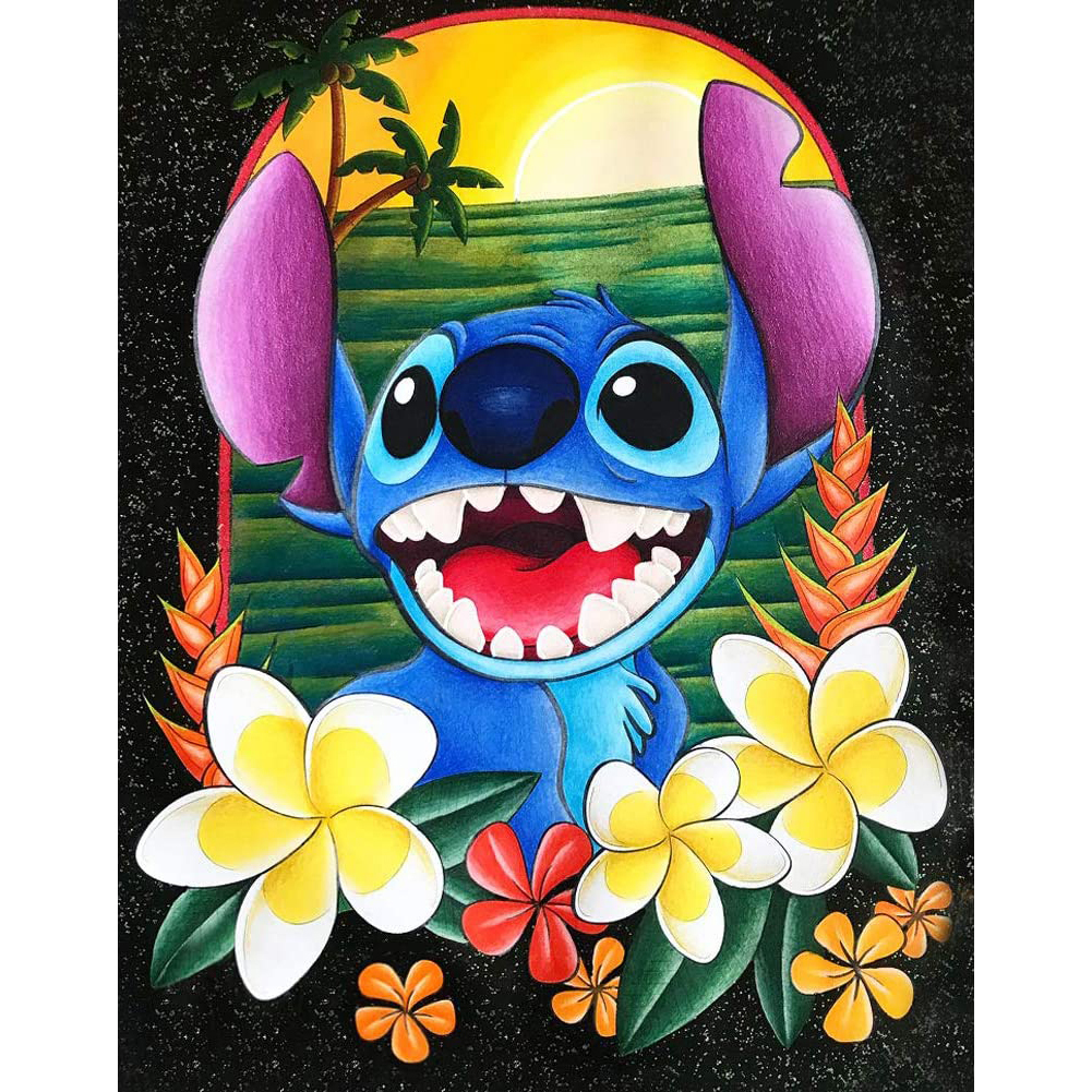 

30*40CM - Round Drill Diamond Painting - Cartoon Anime, 501 Original