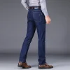 Business straight fit stretch jeans