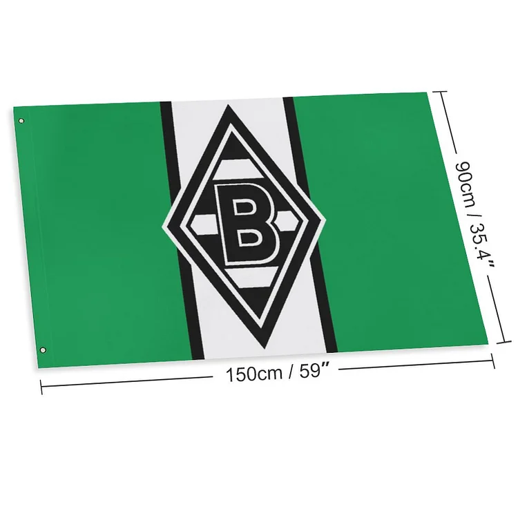 Borussia Mönchengladbach Fahne Flagge - Garten Flagge