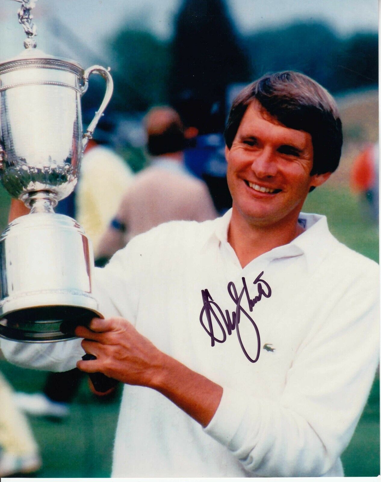 Andy North #5 8x10 Photo Poster painting Signed w/ COA Golf 033119