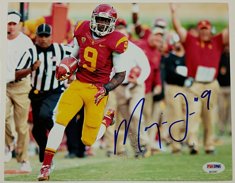 MARQISE LEE Signed 8x10 Photo Poster painting #1 Auto USC Trojans Jaguars w/ PSA/DNA COA