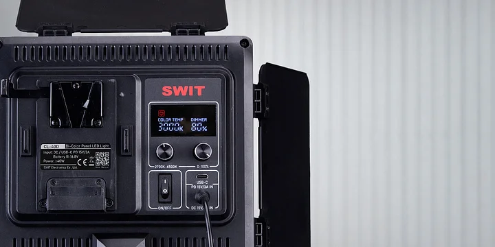 CL-40D 40W Ultra Portble Bi-color Panel Light