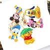 5X Diy Diamant Peinture Porte-Cl&eacute;s Mignon Dessin Anim&eacute; Broderie Artisanat