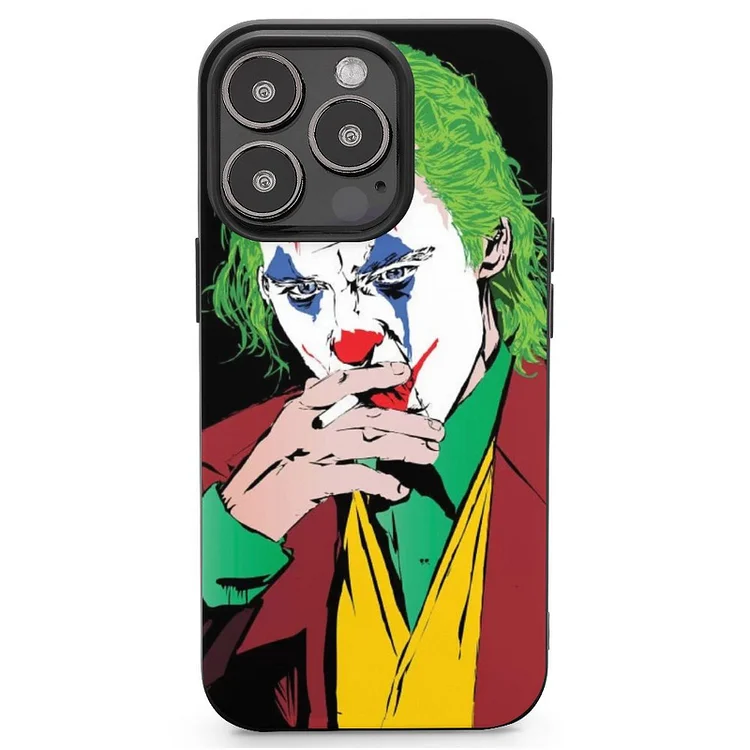 Joker Pheonix Mobile Phone Case Shell For IPhone 13 and iPhone14 Pro Max and IPhone 15 Plus Case - Heather Prints Shirts