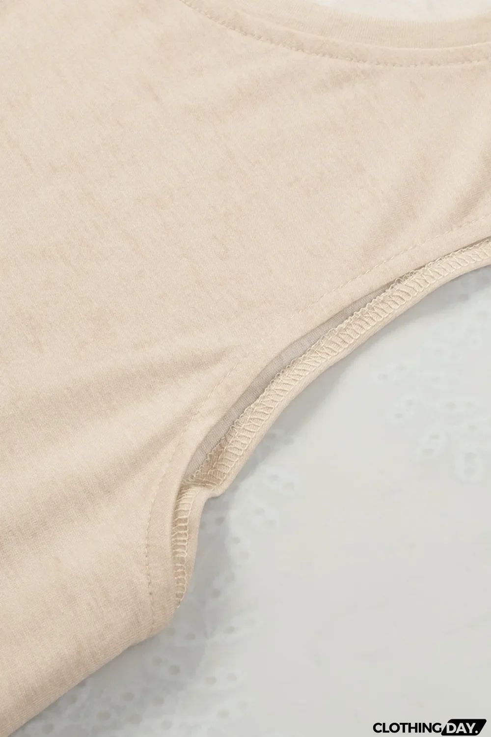 Blank Apparel - Apricot Gradient Leopard Print Tank Top