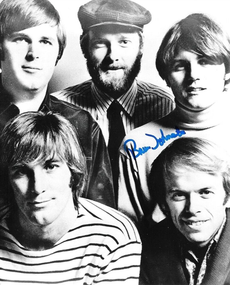 * BRUCE JOHNSTON * signed 8x10 Photo Poster painting * THE BEACH BOYS * * 13