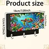 Sea Turtle DIY Wooden Diamond Painting Storage Box Kit with Special Shaped and Round Drills 7.09x4.72x2.76 inch for Women Home Office Wall Decor