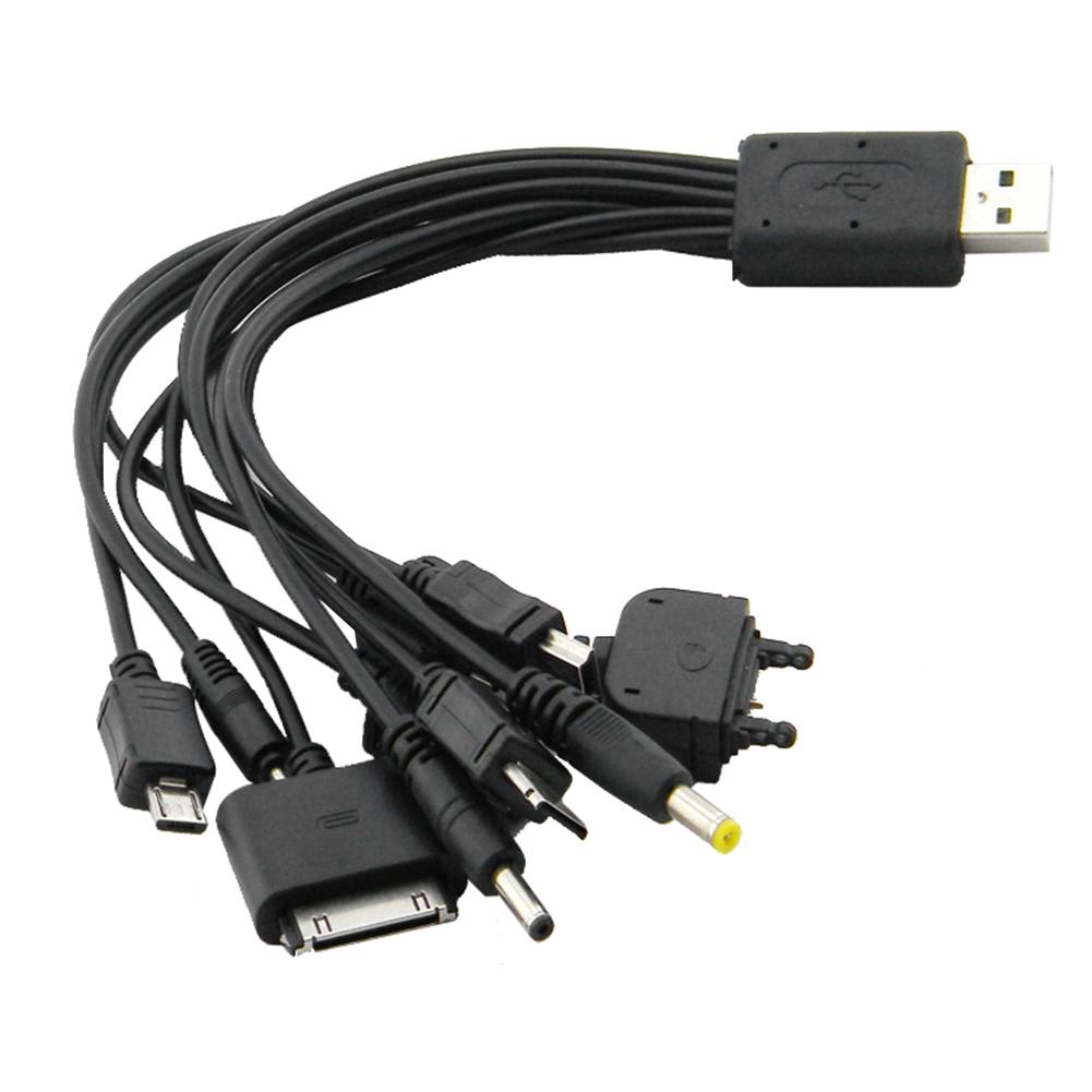 

10 in 1 Multifunction Universal Multi Pin Cable Charger Adapter Data Wire, 501 Original