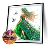 Diamond Painting -DIY Round Drill Spring Beauty(40x40cm)