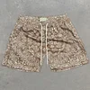 Relaxed Retro Paisley Shorts