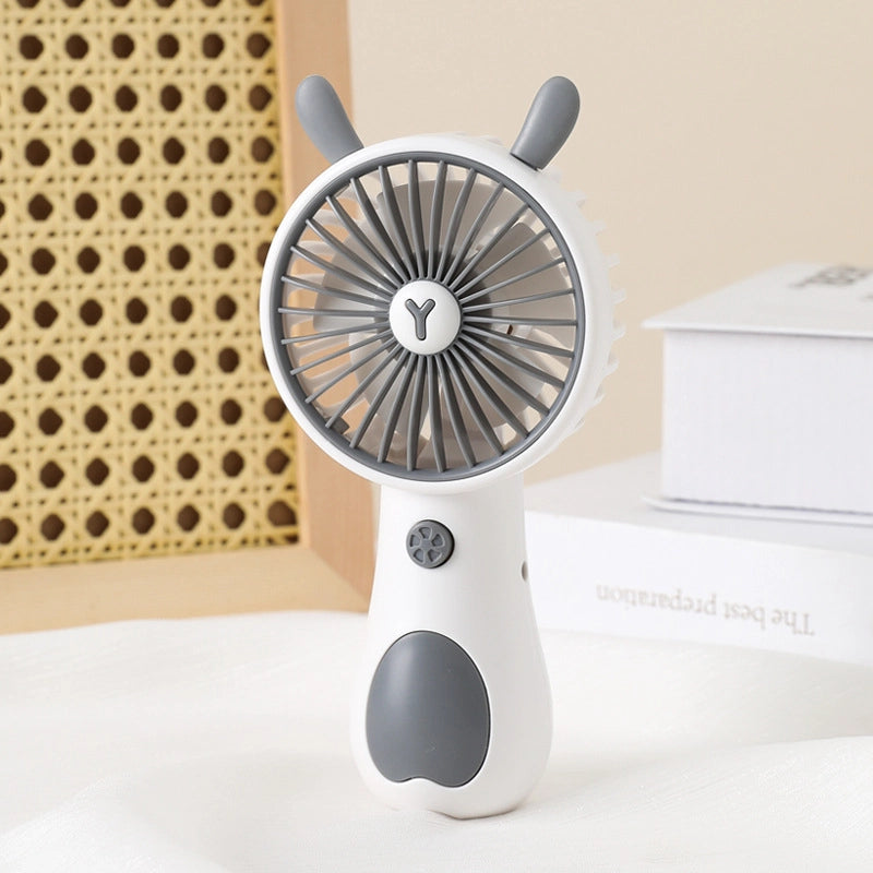 New Flower Mini Hand-held Small Fan Summer Fresh Portable Portable Portable Fan Usb Storage Electric Fan