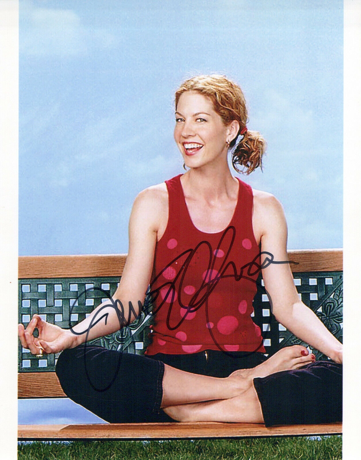 Jenna Elfman glamour shot autographed Photo Poster painting signed 8x10 #9