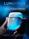Luminous Quicksand New No Latency Active Noise Cancellation Sports Gaming Bluetooth Headset Suitable for Apple and Android