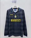 1997/1998 Long Sleeve Retro Internazionale Milan Third Away Football Jersey 1:1 Thai Quality