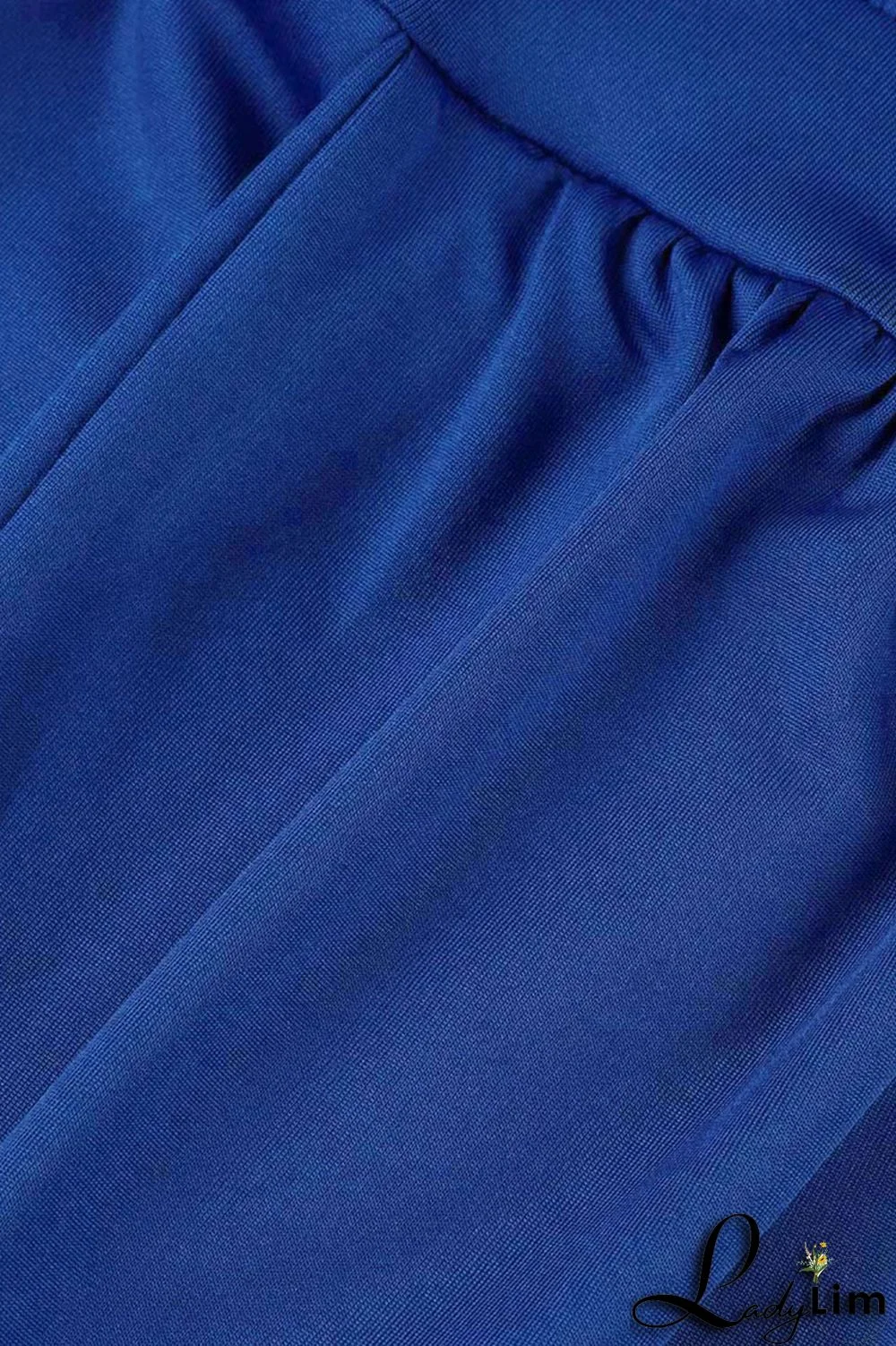 Black Elegant Solid Patchwork Oblique Collar Pencil Skirt Dresses