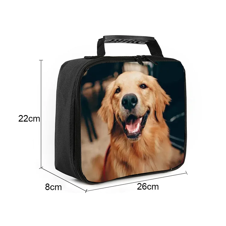 Personalized Lunch Bag Custom Photo Lunch Box Back to School Gifts for Kids