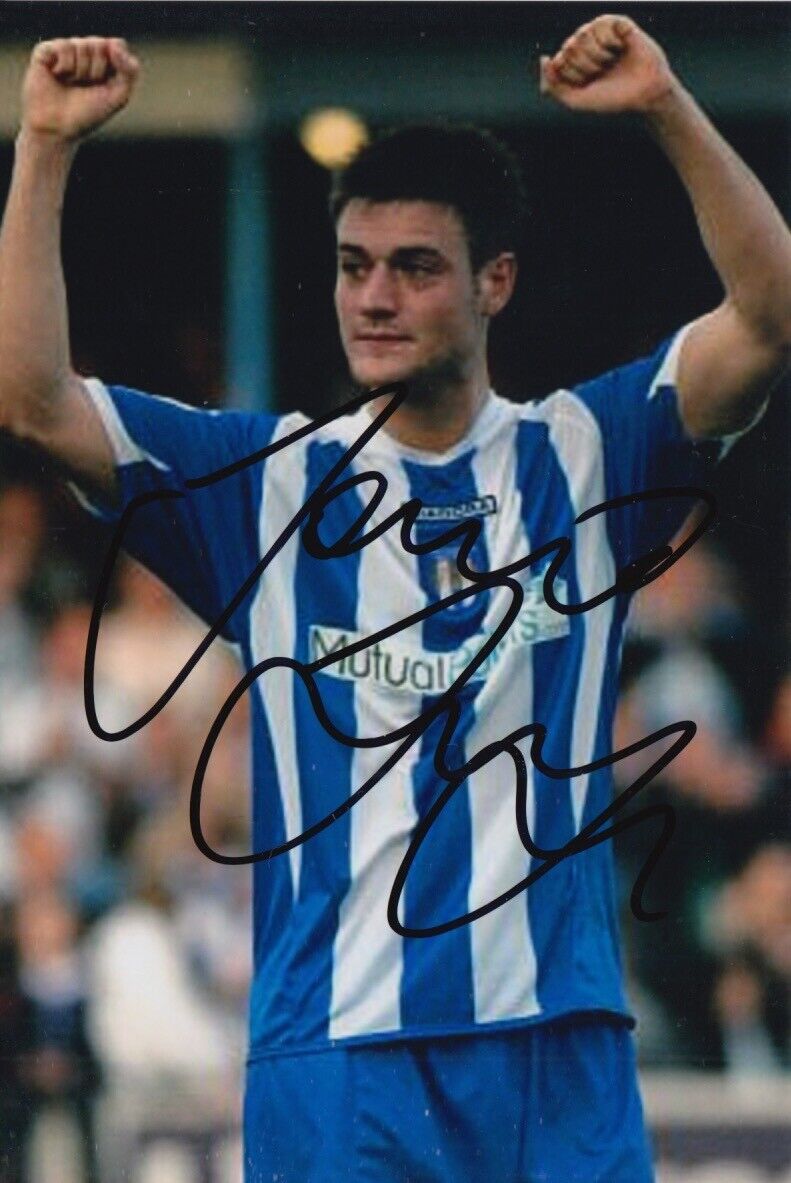 JOHNNIE JACKSON HAND SIGNED 6X4 Photo Poster painting COLCHESTER UNITED FOOTBALL AUTOGRAPH 1