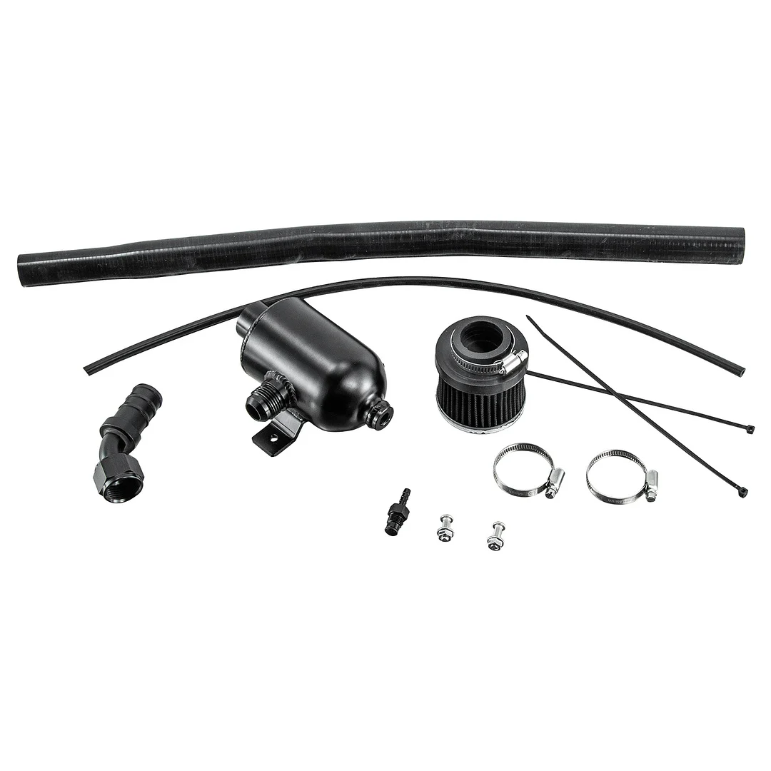 Alloyworks Aluminum Oil Catch Can Kit fit 2016-2025 Polaris RZR Pro XP XP 4/Turbo R/S/S 4