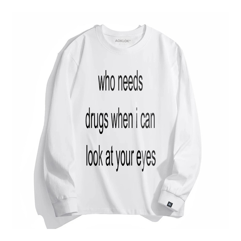 Unseen Echoes Addicted to Your Eyes Long Sleeve