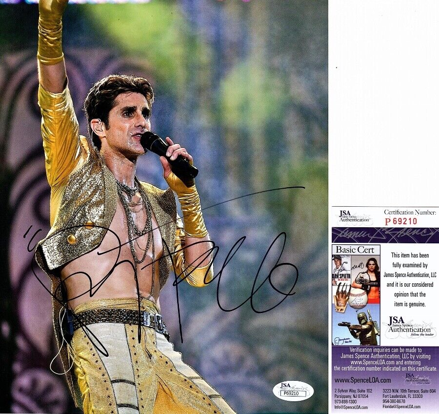 Perry Farrell Signed Jane's Addiction Lead Singer 8x10 inch Photo Poster painting - JSA COA