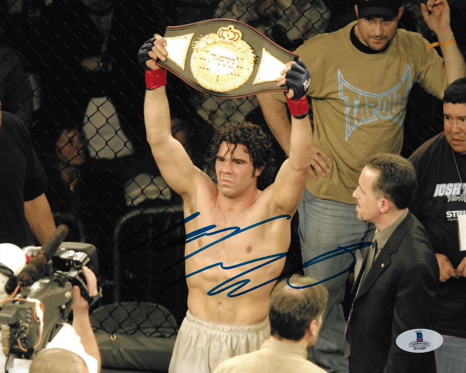 Clay Guida Signed UFC 8x10 Photo Poster painting BAS Beckett COA StrikeForce Picture Autograph 1