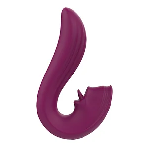 S-hande Velvet Kiss Vibrator 9-frequency clitoral tongue licking G-spot massage second tide masturbation device