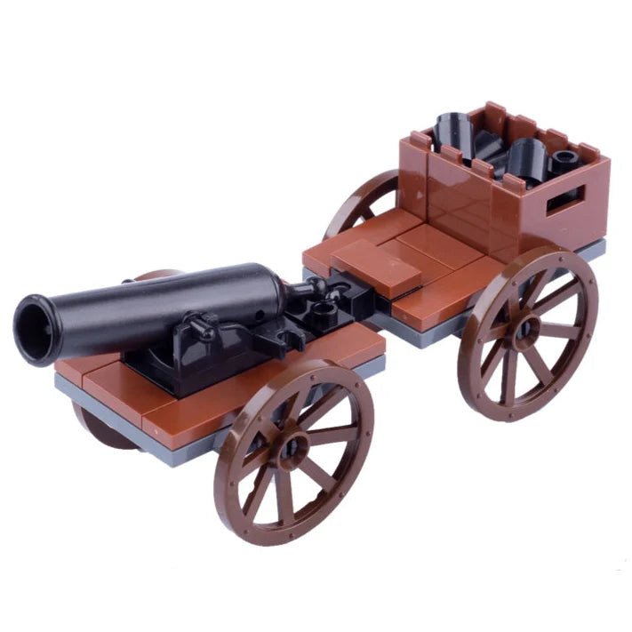 Mobile Artillery Cannon Custom Military MOC Set Minifigure Bricks monstertoys