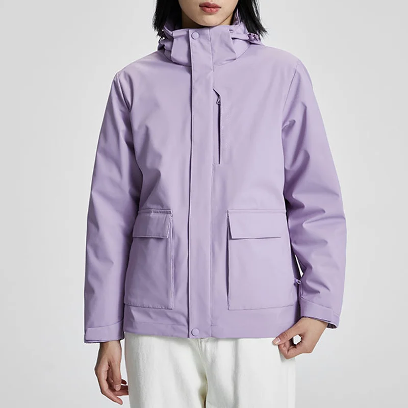 Casual Detachable Waterproof Warm Fleece Jacket