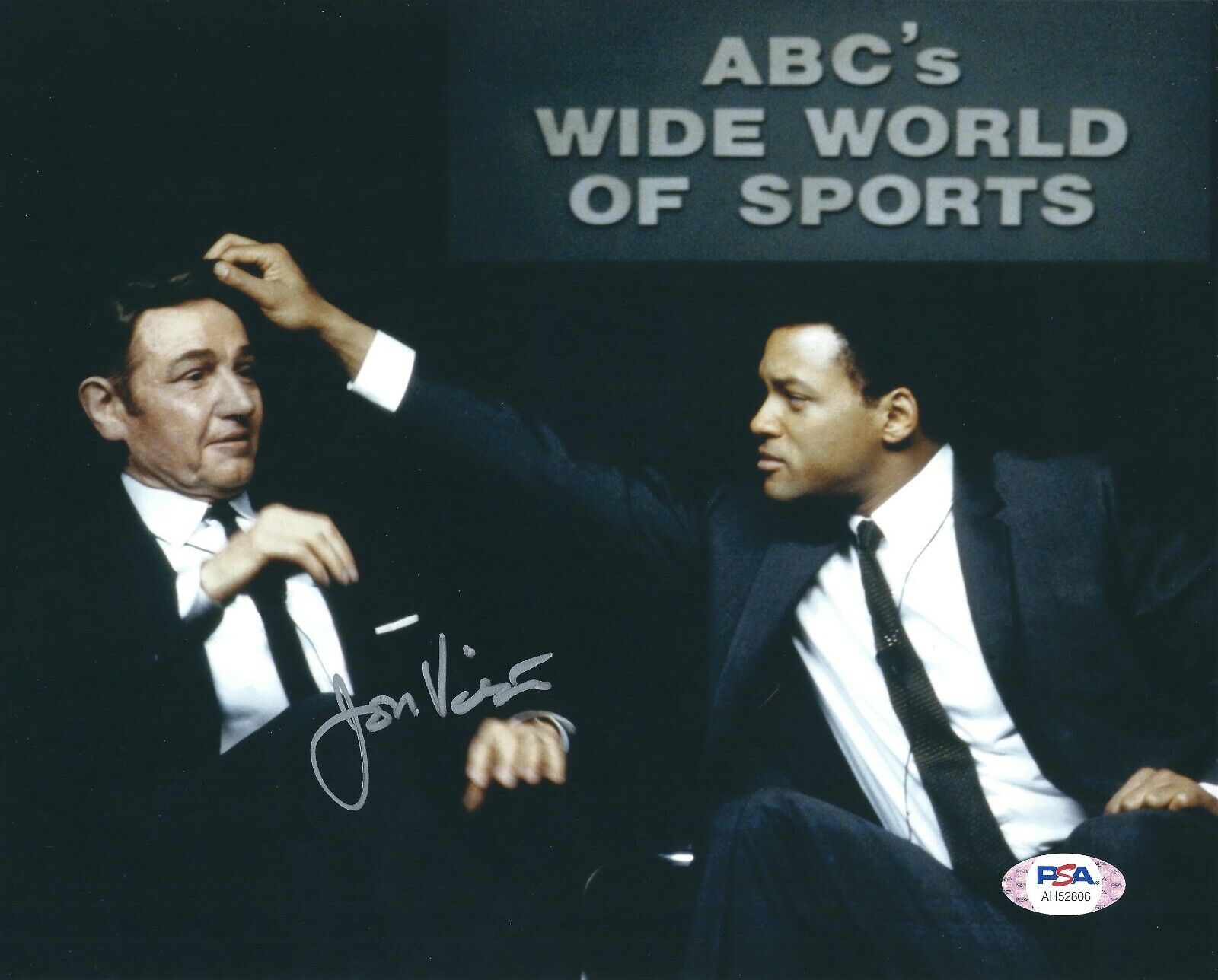 Jon Voight Signed 'Ali' 8x10 Photo Poster painting *Howard Cosell PSA AH52806