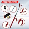 Heavy-Duty Security Car Lock U-Shaped Adjustable Length Car Steering Wheel Lock
