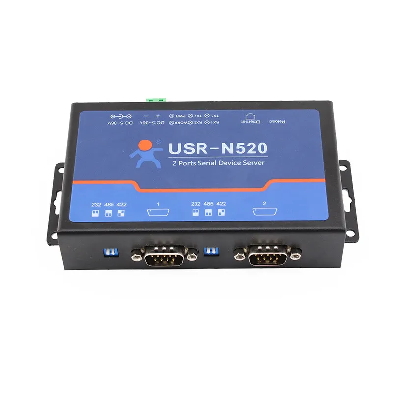USR-N520 Serial RS232 RS485 to Ethernet TCP/IP Converter with modbus ...