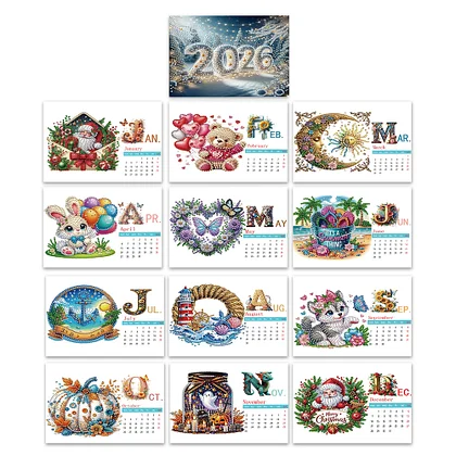 2026 Calendar Enjoy 20% off on one item, a new start in the new year!