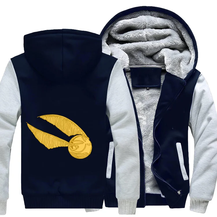 The Golden Snitch Harry Potter Fleece Jacket