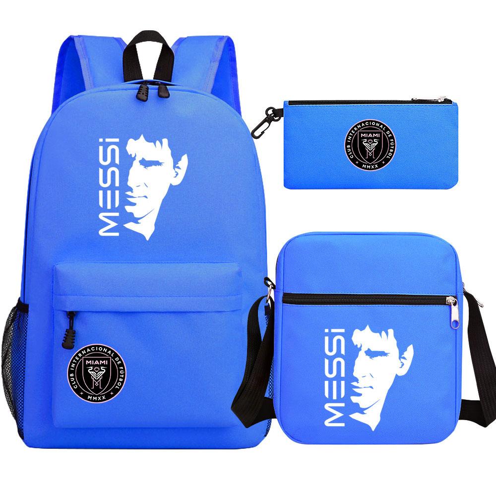 Mayoulove Lionel Messi Backpack Lightweight Design for School and Outdoor Activities-Mayoulove