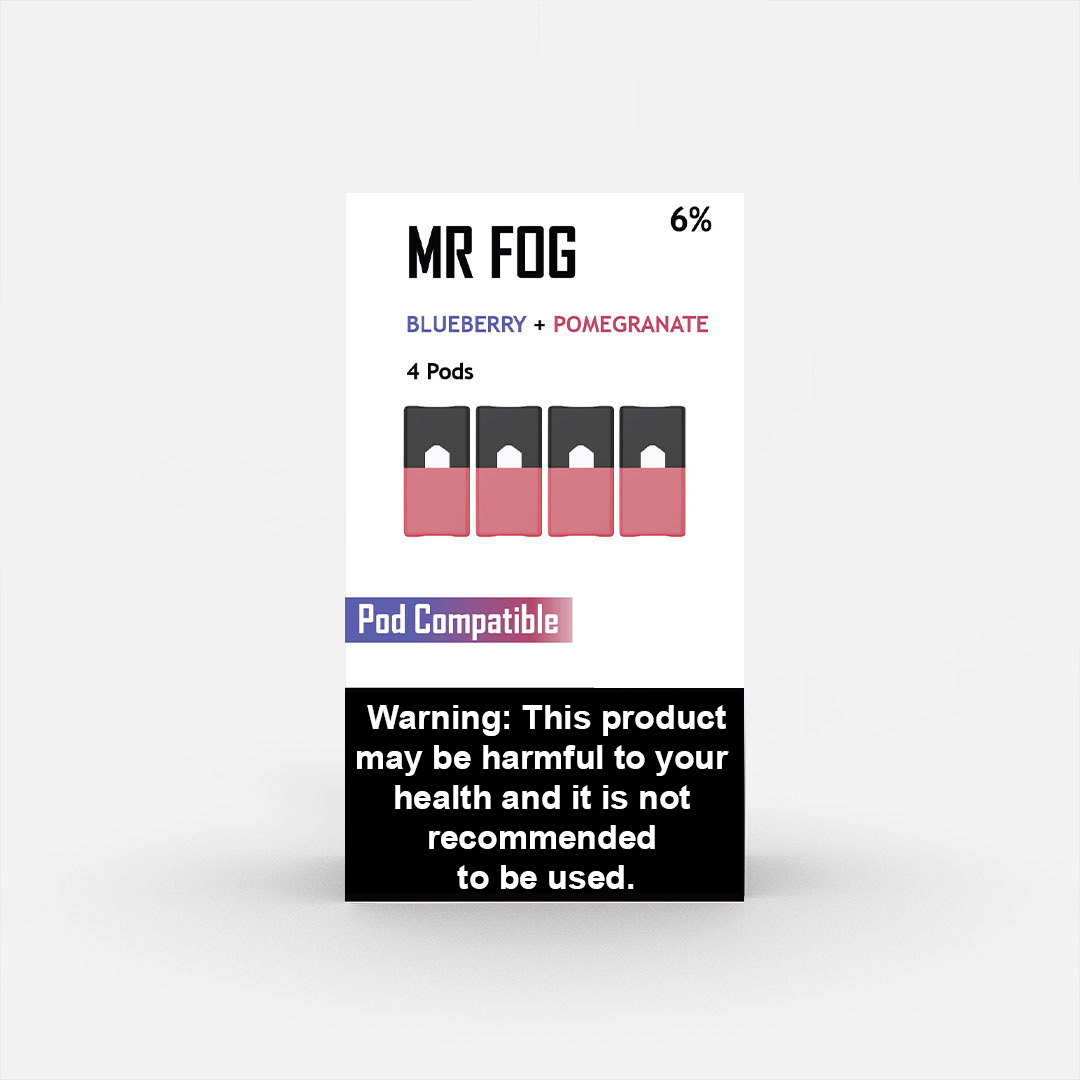 MR FOG PODS PACK OF 4 Blueberry Pomegranate