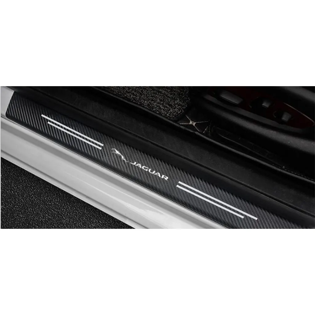 Kuromshop ( 9PCS )Carbon Car Door Sills Stickers