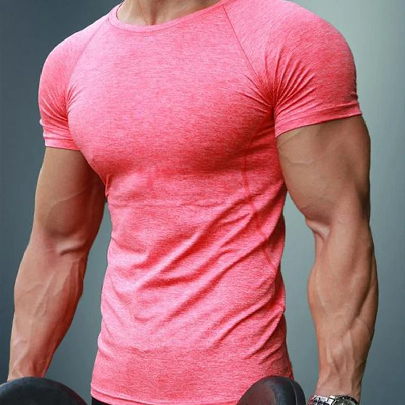 Men's Fashion Casual Fitness Sports T-Shirt / [viawink] /