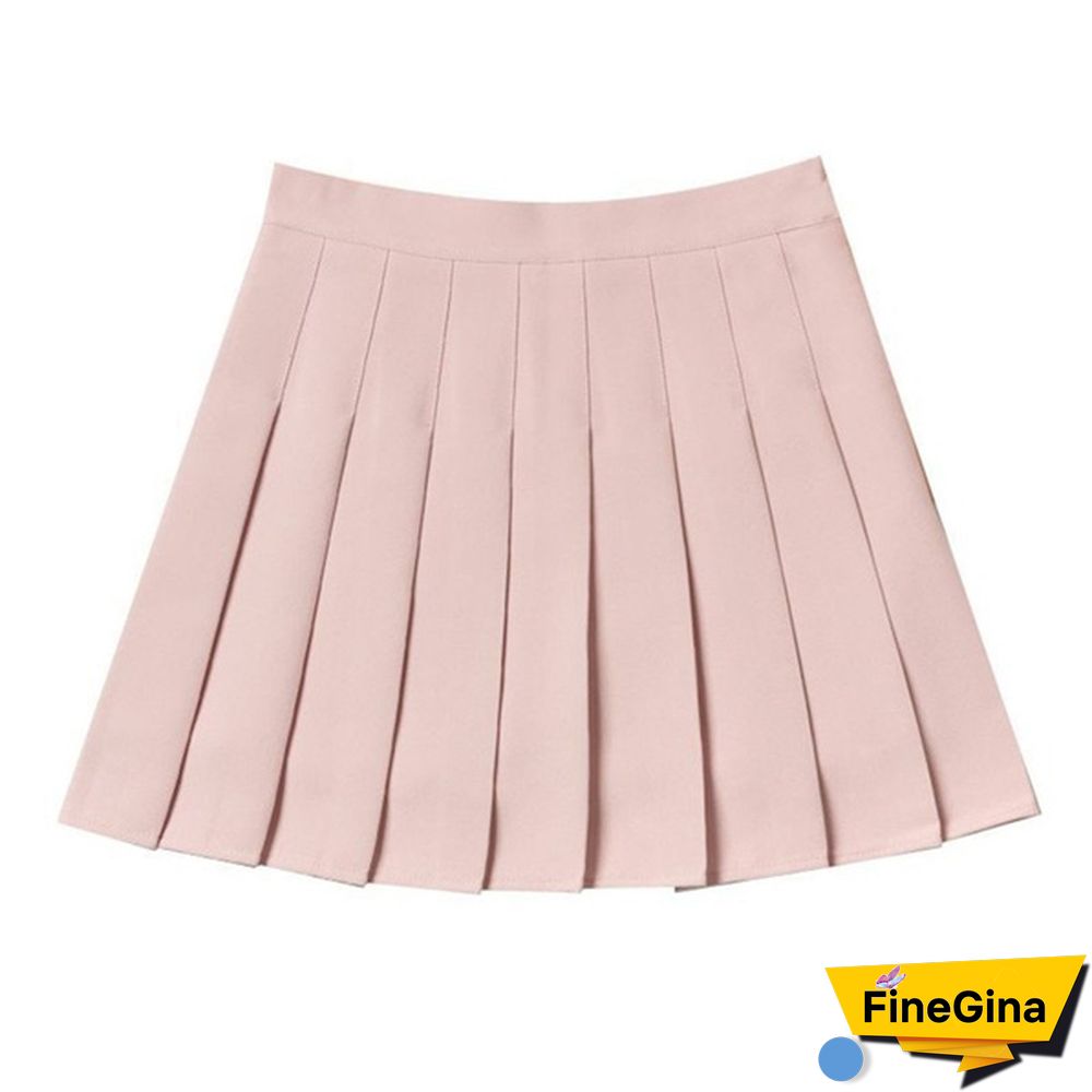 Women High Waist Sexy Mini Skirt School Short Pleated Kawaii Japanese Pink Skirt Female Spring Summer Korean Skirt Shorts