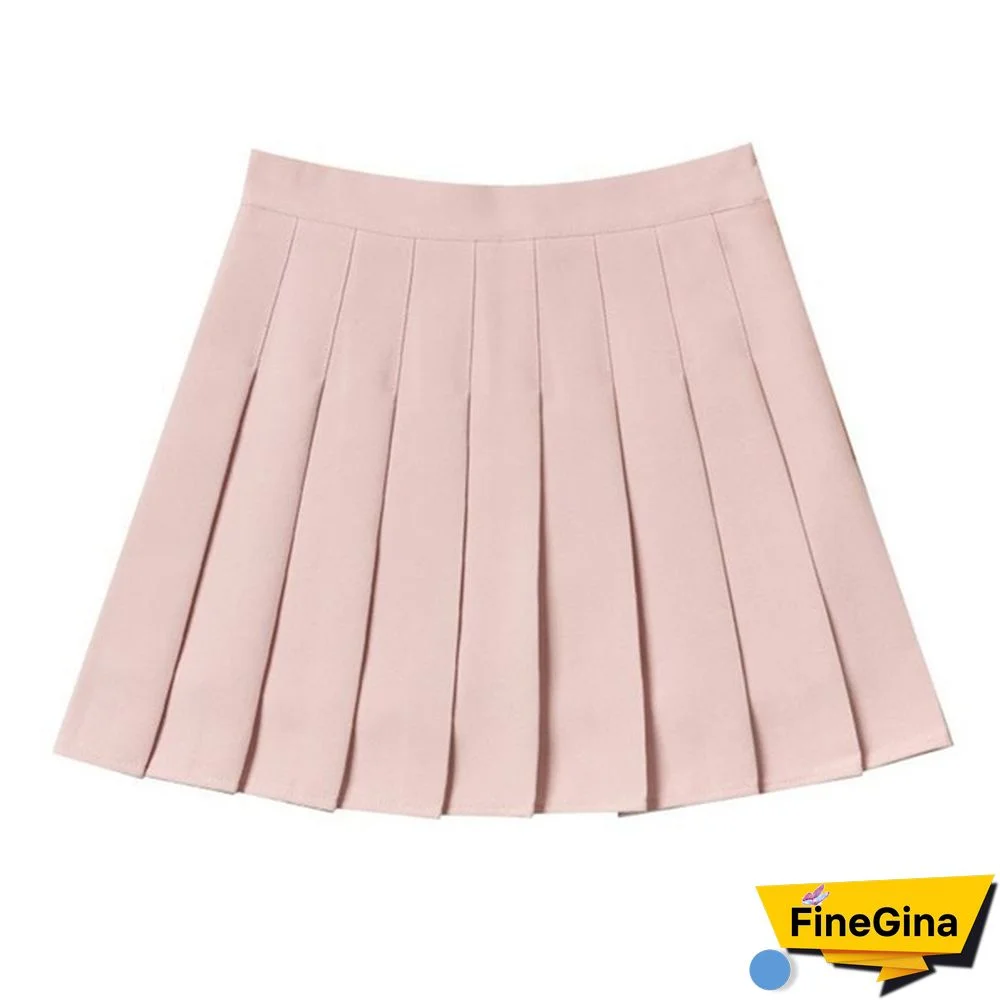 Women High Waist Sexy Mini Skirt School Short Pleated Kawaii Japanese Pink Skirt Female Spring Summer Korean Skirt Shorts
