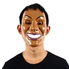 Purge Mask Smiling Face Plastic Movie Plot Halloween Masquerade Cosplay Bar Party Mask