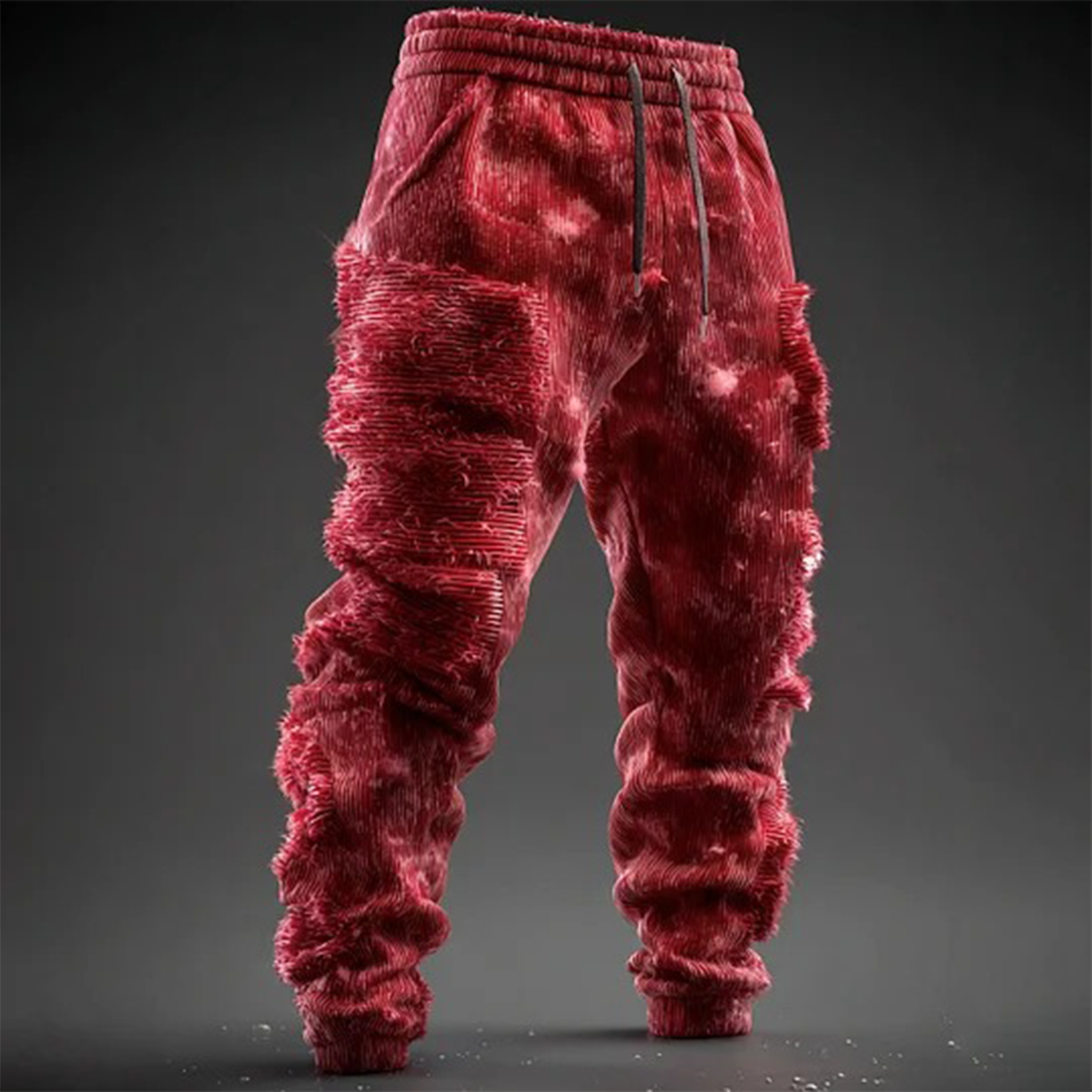 Men's Christmas 3D Print Art Casual Knit Pants