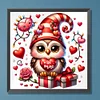 Diamond Painting-DIY Full Round Drill Valentine Love Owl